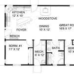 1200 Sqft 2 Bedroom House Plans