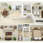 2 Bedroom Apartment Floor Plans