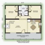 2 Bedroom Guest House Floor Plans