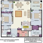 3 Bedroom Apartment Floor Plans