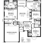 4 Bedroom 2 1 2 Bath Floor Plans