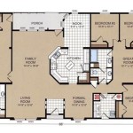 4 Bedroom Mobile Home Floor Plans