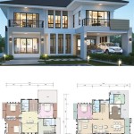 6 Bedroom Modern House Plans