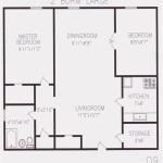 Average 2 Bedroom Apartment Square Footage