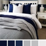 Grey And Blue Color Scheme Bedroom