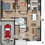 Two Bedroom House Plans With Garage